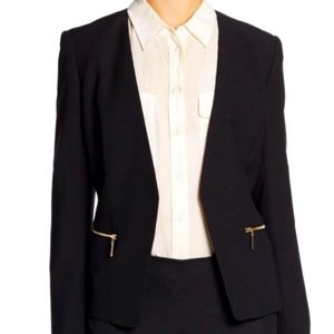 Skirt Suit w/ tie-back blazer